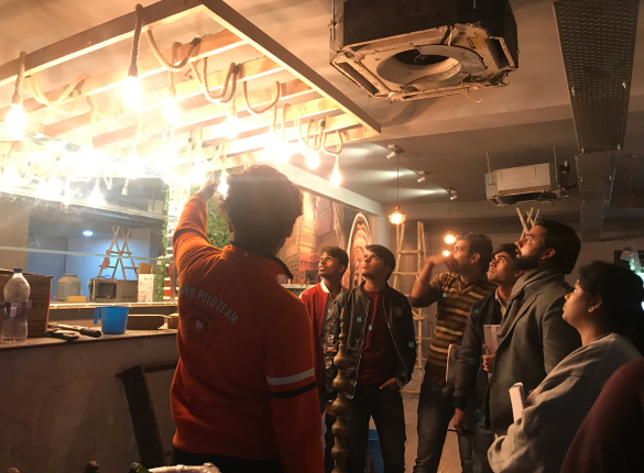 Interior Designing Students