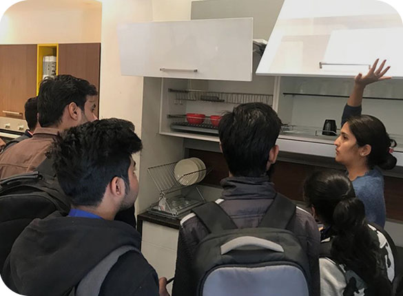 Interior Designing Students